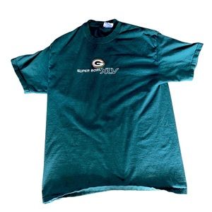 Vintage Green Bay Packers Super Bowl XLV official T-Shirt: 2011: Aaron Rodgers